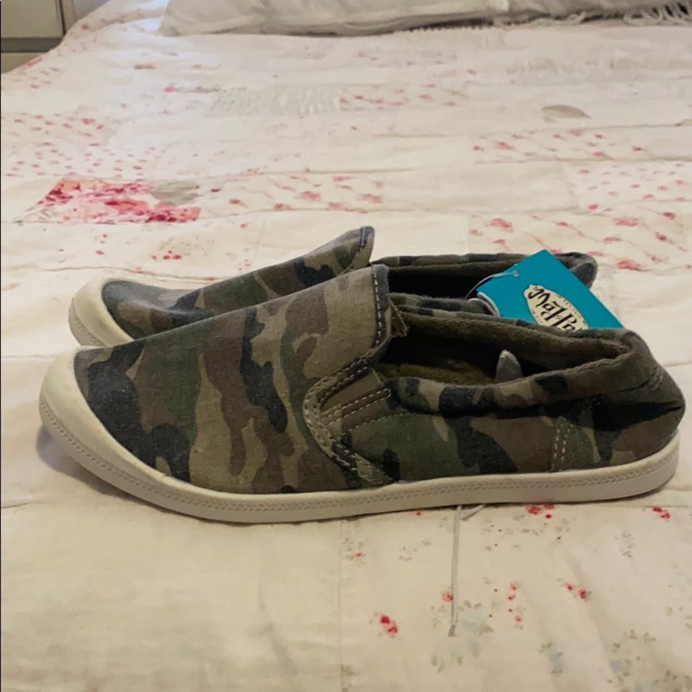 Camo sneakers